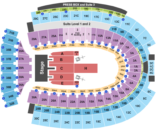 Ohio Stadium Jelly Roll Seating Chart